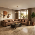 The Verona Luxe L-Shape Sectional – 9x9 Executive Edition