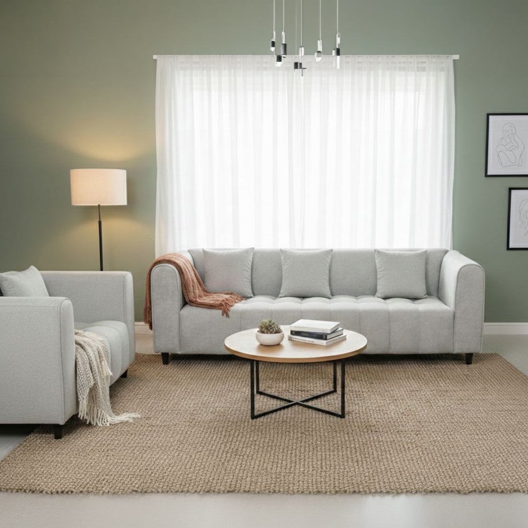 Bubble Tufted Sofa Set