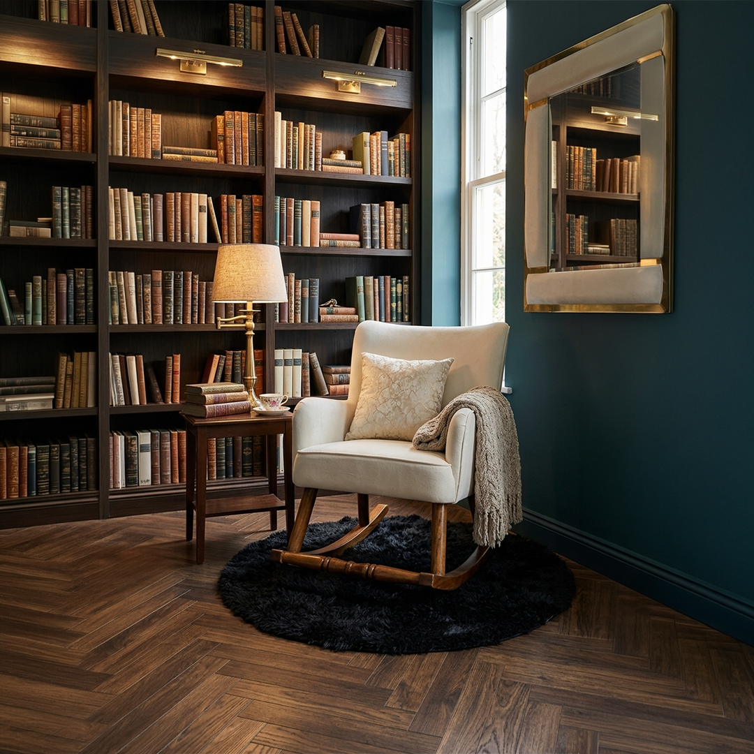 The Serene Study Rocking Chair