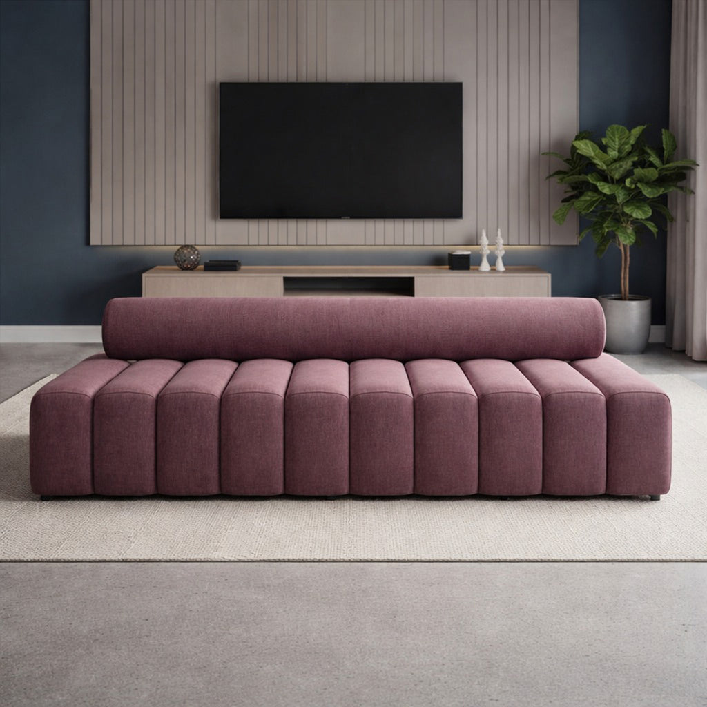Luxury 3-Seater Velvet Sofa